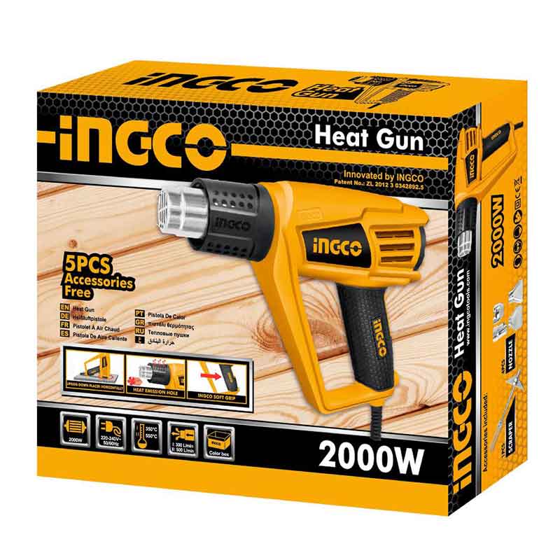 Decapeur thermique ingco 2000w 5 acc - Ingco