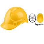Casque de protection Jaune TSP2612 TOTAL