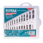 Jeu de 12 forets metaux TACSD0125 TOTAL