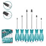 Jeu de 6 tournevis THT250606 TOTAL