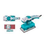 Ponceuse vibrante TOTAL TF1301826 320 W pour ponçage précis bois, métal, peinture