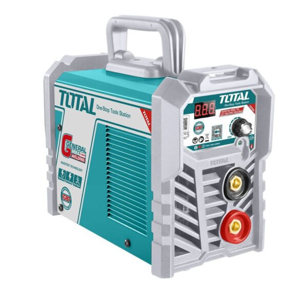 Poste à souder électrique TOTAL TW213028 15–130 A, technologie Inverter IGBT