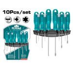 Jeu de 10 tournevis THTDC251001 TOTAL