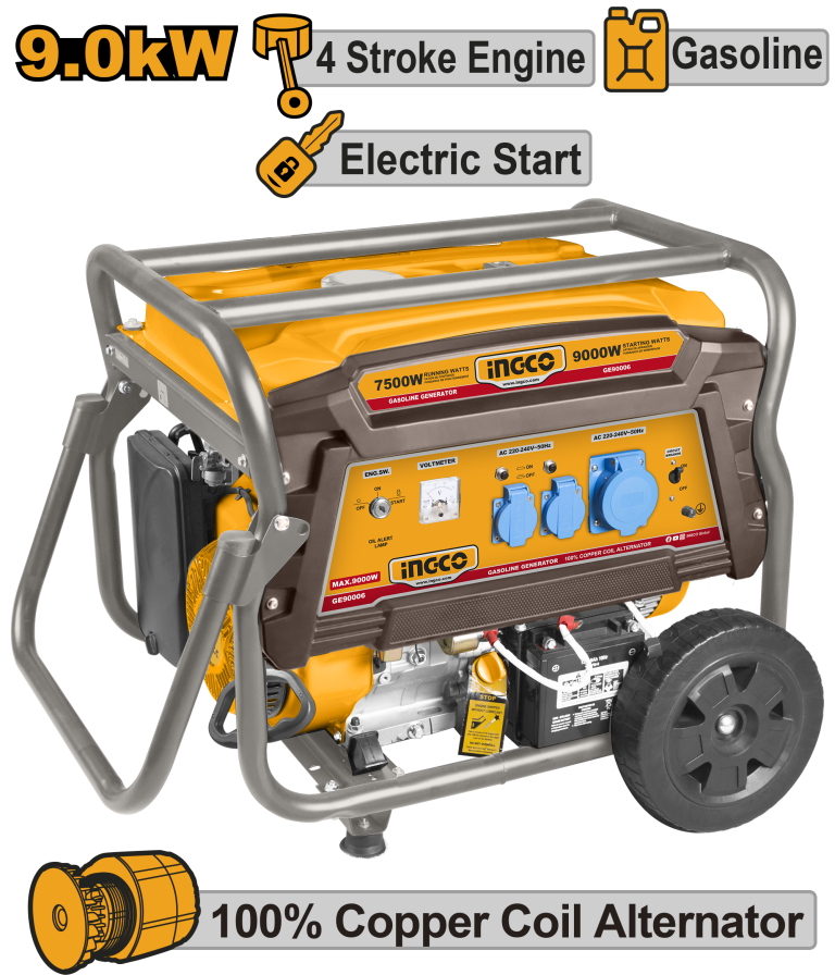 groupe electrogene essence ingco 9kva