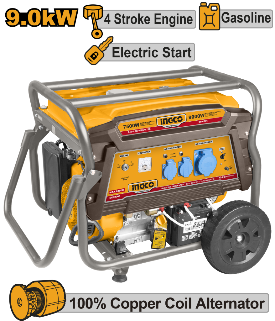 groupe electrogene essence ingco 9kva