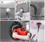 Polisseuse murale électrique