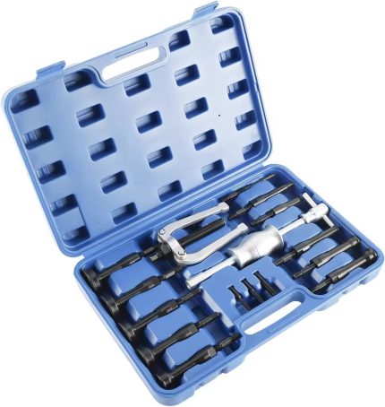 Ensemble d'extracteurs de roulements 16 pièces avec marteau coulissant