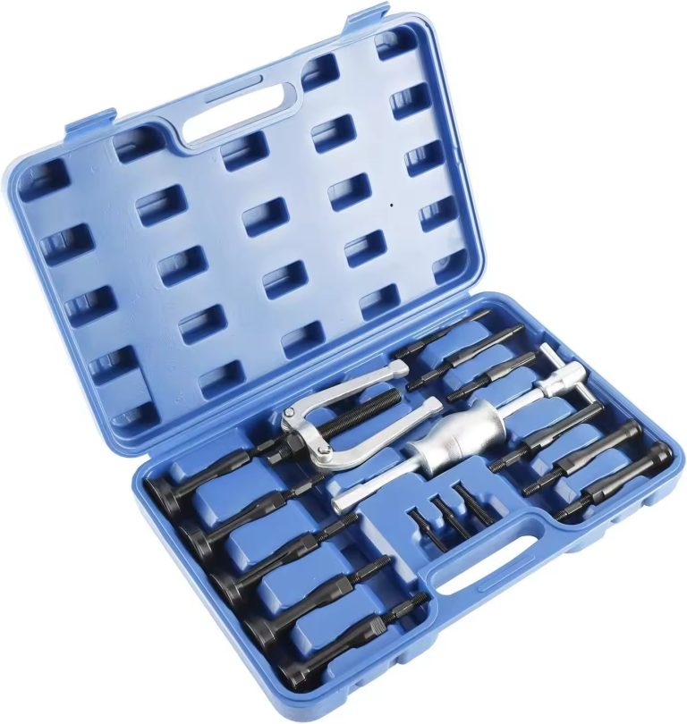 Ensemble d'extracteurs de roulements 16 pièces avec marteau coulissant