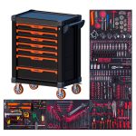 Servante à outils 421 pcs 7 tiroirs