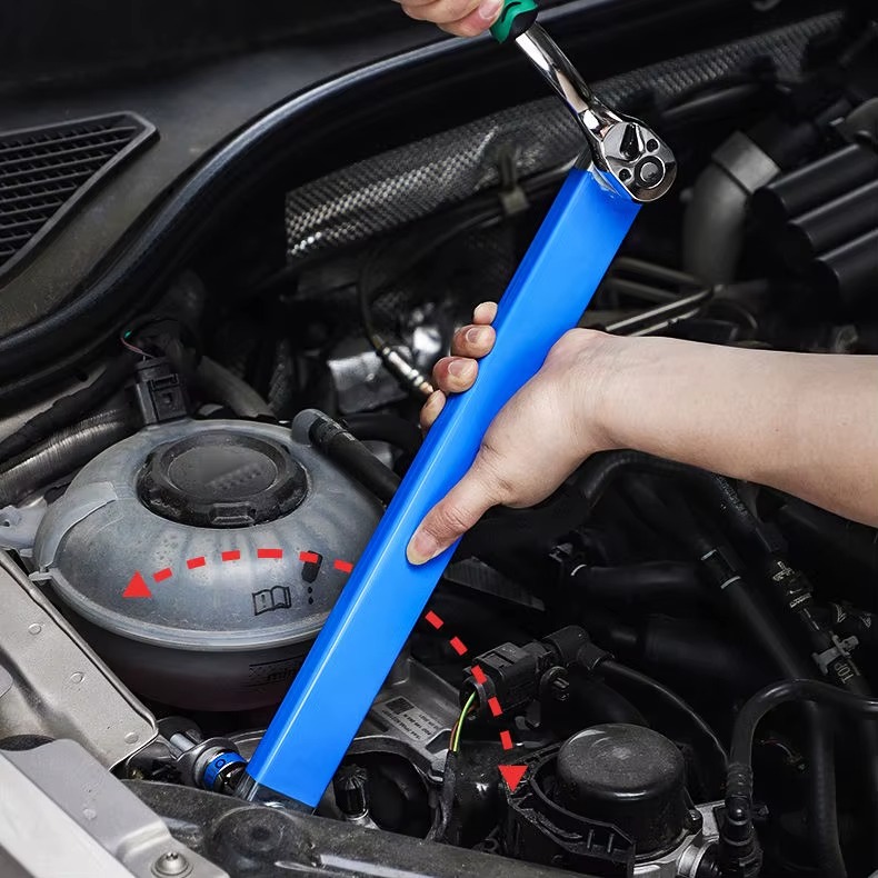 Offset Extension Wrench avec Adaptateur D'entraînement 1/2", 1/4" et 3/8"