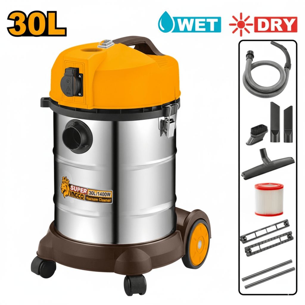 Aspirateur 30L ingco tunisie