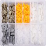 Assortiment de clips de garniture Renault 300 pièces YATO 06651