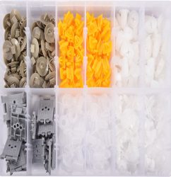 Assortiment de clips de garniture Renault 300 pièces YATO 06651