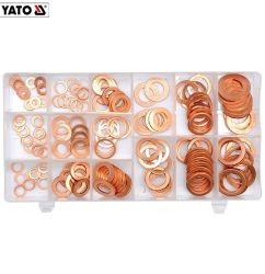 Assortiment rondelles cuivre 150 pièces YATO 06871