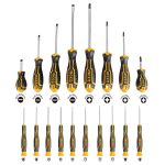 Coffret de 18 tournevis ergonomiques