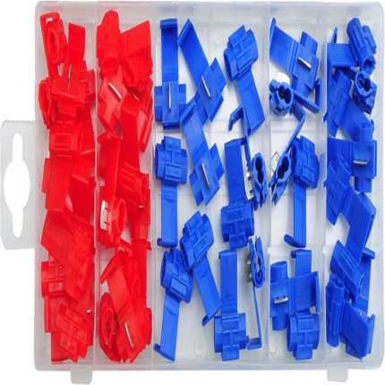 Assortiment connecteurs terminaux câbles électriques YATO 06868