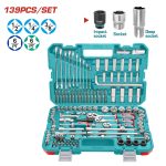 Coffret d’outils à main complet 139 pièces