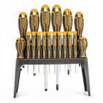 Coffret de 18 tournevis ergonomiques