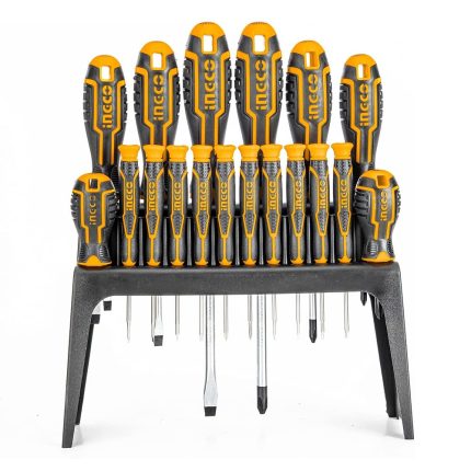 Coffret de 18 tournevis ergonomiques