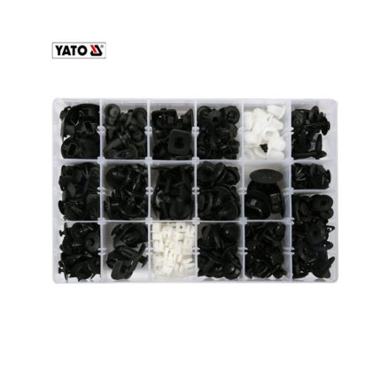 Coffret de 408 clips de fixation compatibles Nissan YATO pour carrosserie automobile