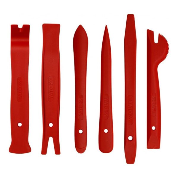 Jeu démontage panneau 6 pcs YATO YT-0837