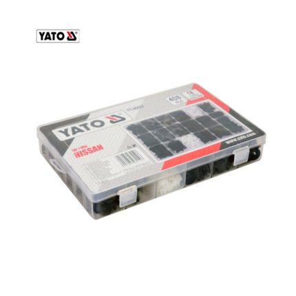 Coffret de 408 clips de fixation compatibles Nissan YATO pour carrosserie automobile