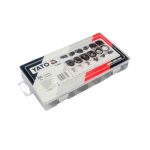 Circlips à anneau en E YATO pour fixation d’axes