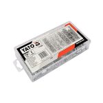 Assortiment de goupilles fendues à ressort YATO 150 pièces en acier