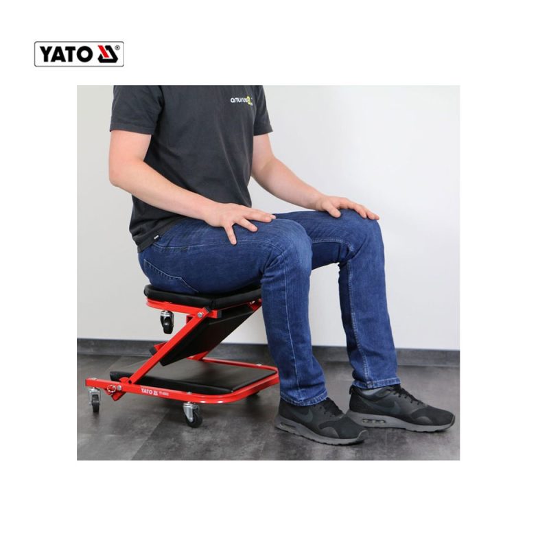 Chariot de visite pliable 2en1 YATO YT-08802
