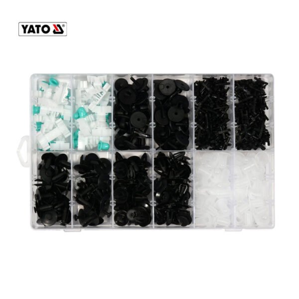 Clips de fixation YATO 270 pièces pour véhicules Mercedes