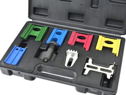 Kit de verrouillage de distribution 8 pièces GEKO – outil de calage moteur pour entretien et remplacement de courroie ou chaîne de distribution