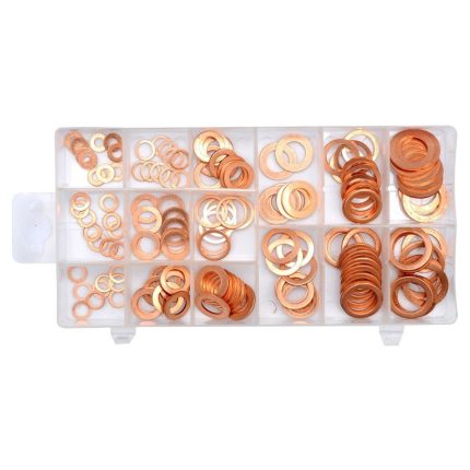 Assortiment rondelles cuivre 150 pièces YATO 06871