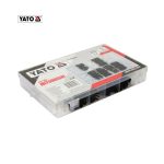 Assortiment de 370 clips de fixation compatibles Mitsubishi en coffret YATO pour carrosserie automobile