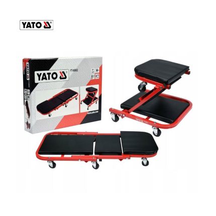 Chariot de visite pliable 2en1 YATO YT-08802