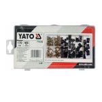Assortiment écrous et vis de carrosserie 170 pièces YATO 06780