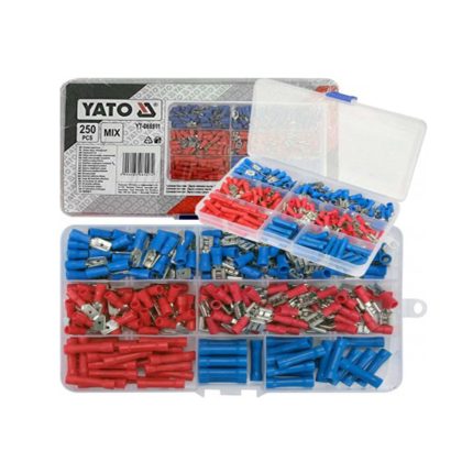 Connecteurs électriques YATO 250 pièces pour câbles