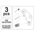 Outil de blocage de roue de distribution VW 1.9 TDI YATO