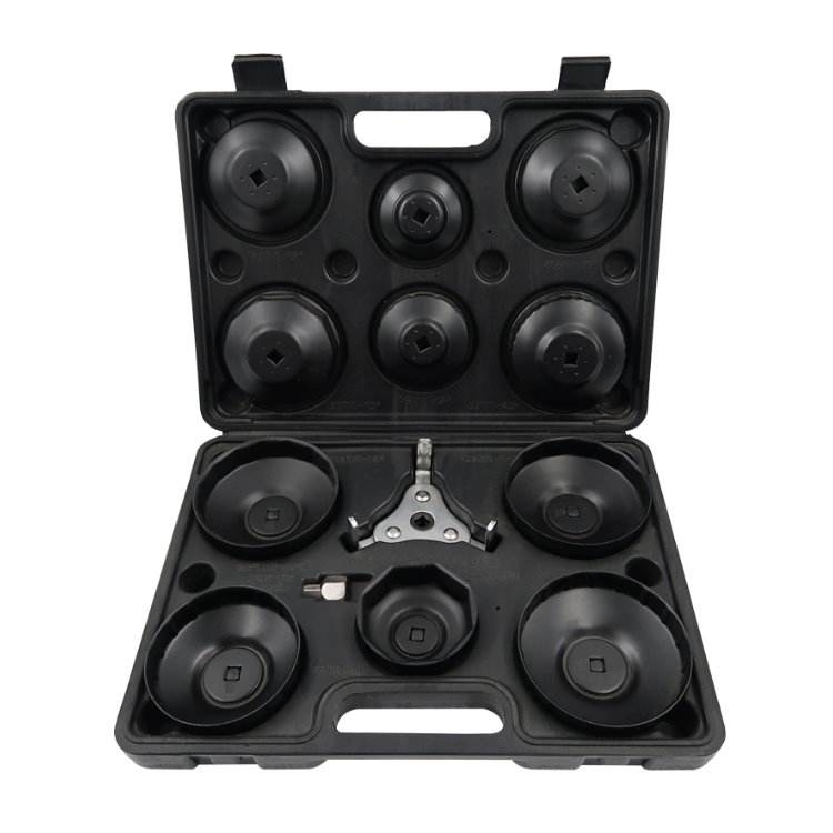 Coffret clés pour filtre à huile de type coupelle YT-0594 YATO Coffret clé à filtre à huile de type coupelle 13 pièces YT-0594 YATO – Image 1