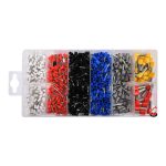 Embouts isolés YATO 685 pièces pour connexions électriques