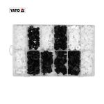 Assortiment de 370 clips de fixation compatibles Mitsubishi en coffret YATO pour carrosserie automobile
