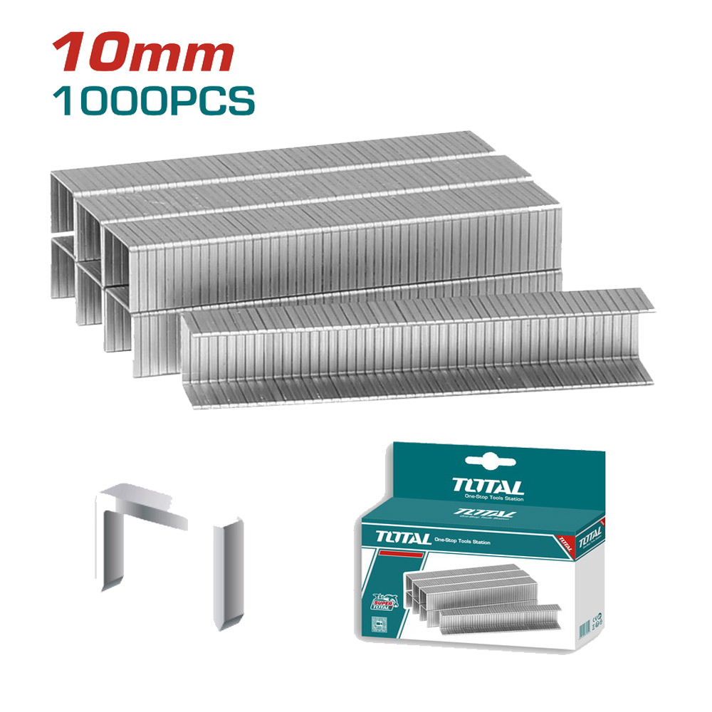AGRAFFES-TOTAL-10mm AGRAFES 10mm TOTAL 1000pcs THT39101 – Image 1