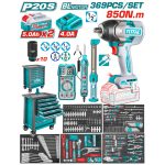 Servante d’atelier TOTAL 369 pièces