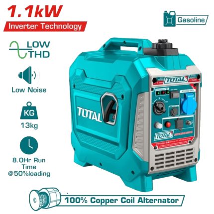 Groupe électrogène TOTAL TP515006 Inverter 1.1 kW