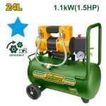 Compresseur d’air 24 L Silencieux – 1.1 kW (1.5 HP) JADEVER