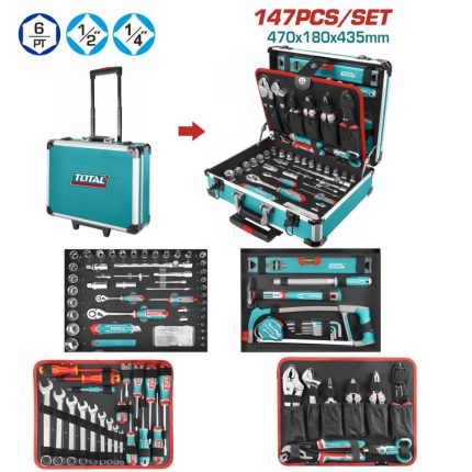 Coffret outils TOTAL 147 pièces