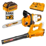 Pack tronconneuse souffleur ingco 20v