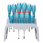 Set tournevis TOTAL THT250614 14 pièces