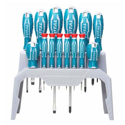 Set tournevis TOTAL THT250614 14 pièces