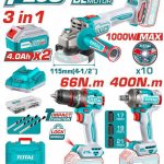 KIT OUTILLAGE 3EN1 20V 2.4AH/CH TOSLI241291