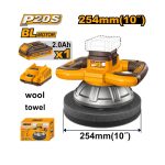 Polisseuse sans fil Ingco 20 V COPLI2025481